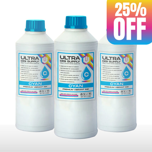 Premium CYAN DTF Ink